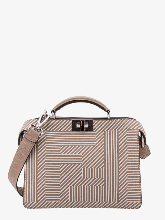 Fendi Man Fendi Man Beige Handbags