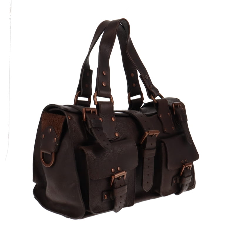 Mulberry Roxanne Chocolate Brown Leather