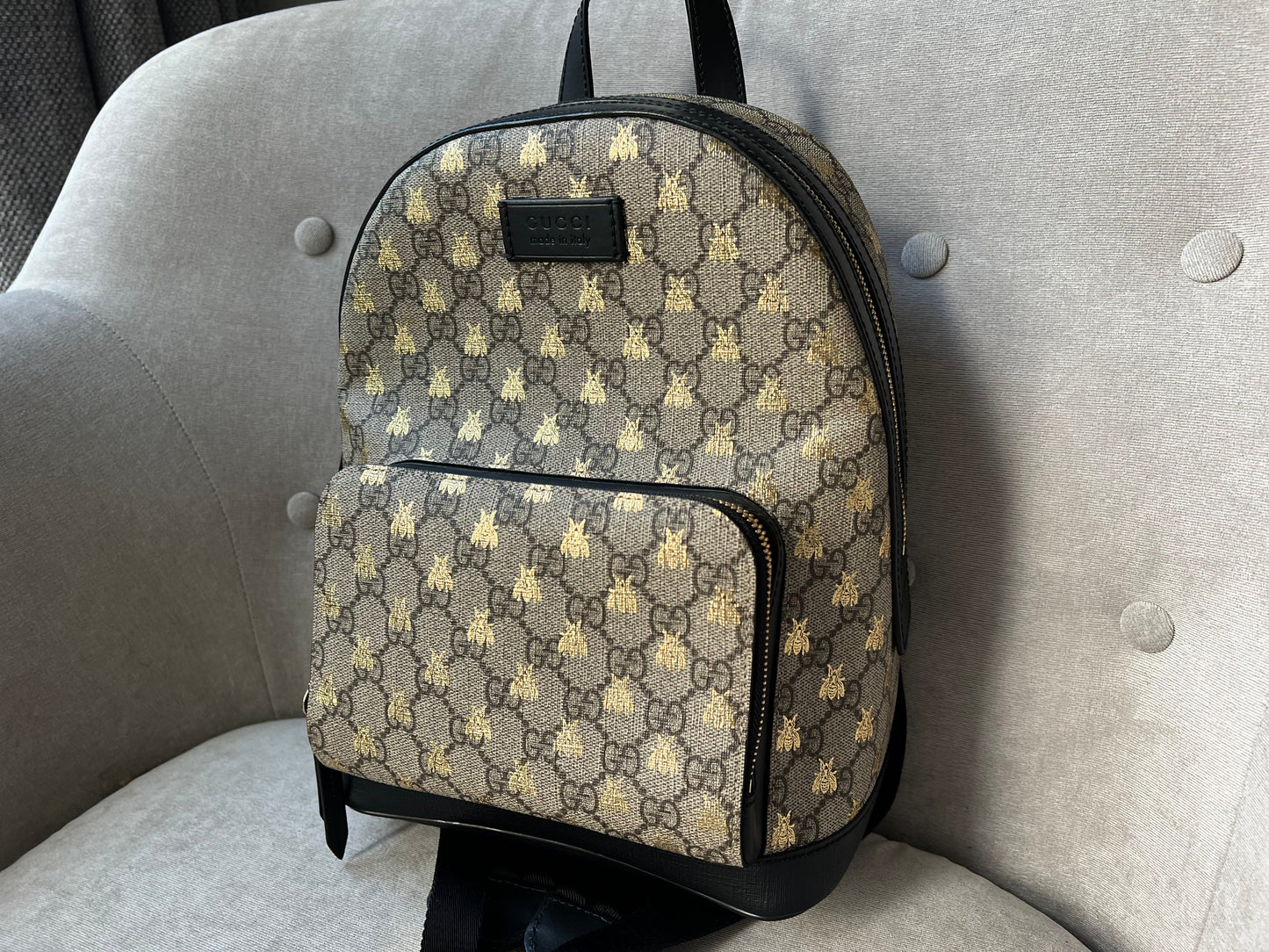 Gucci Supreme Bee Small Backpack