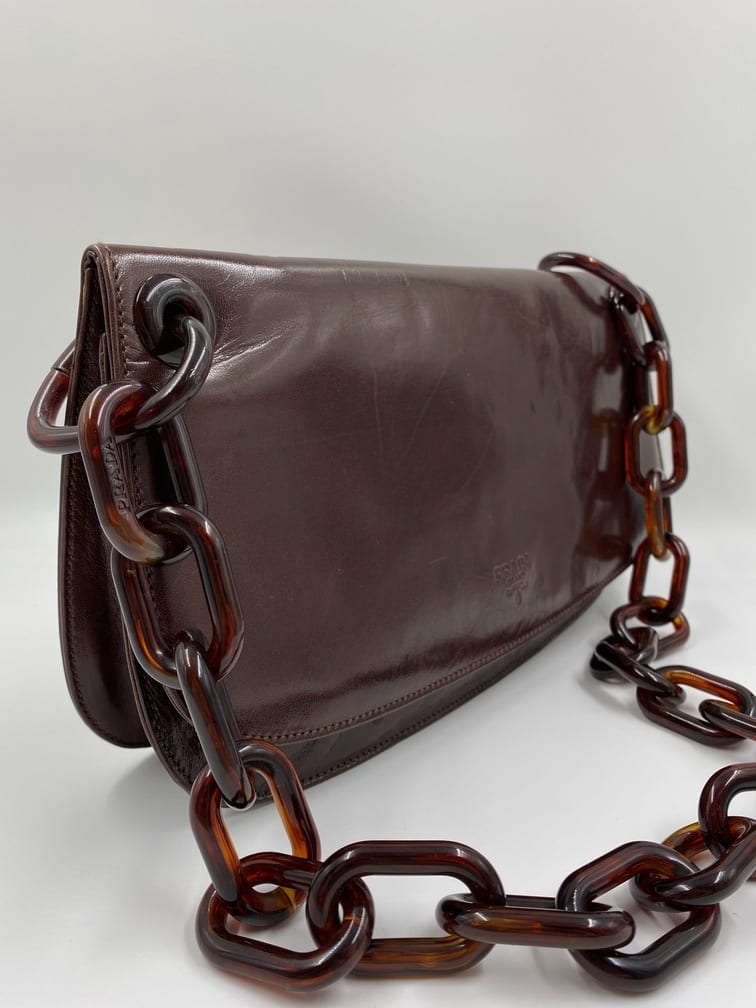 Vintage Prada Leather Bag