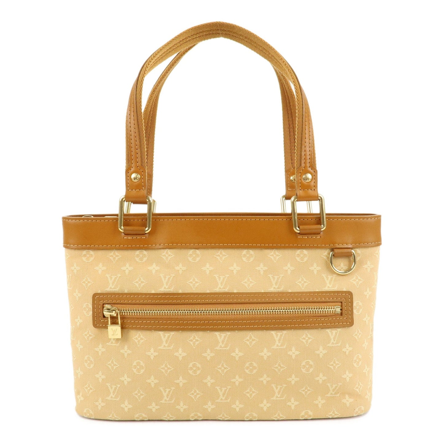 Louis Vuitton Monogram Mini Lucille PM Hand Bag Beige M92684