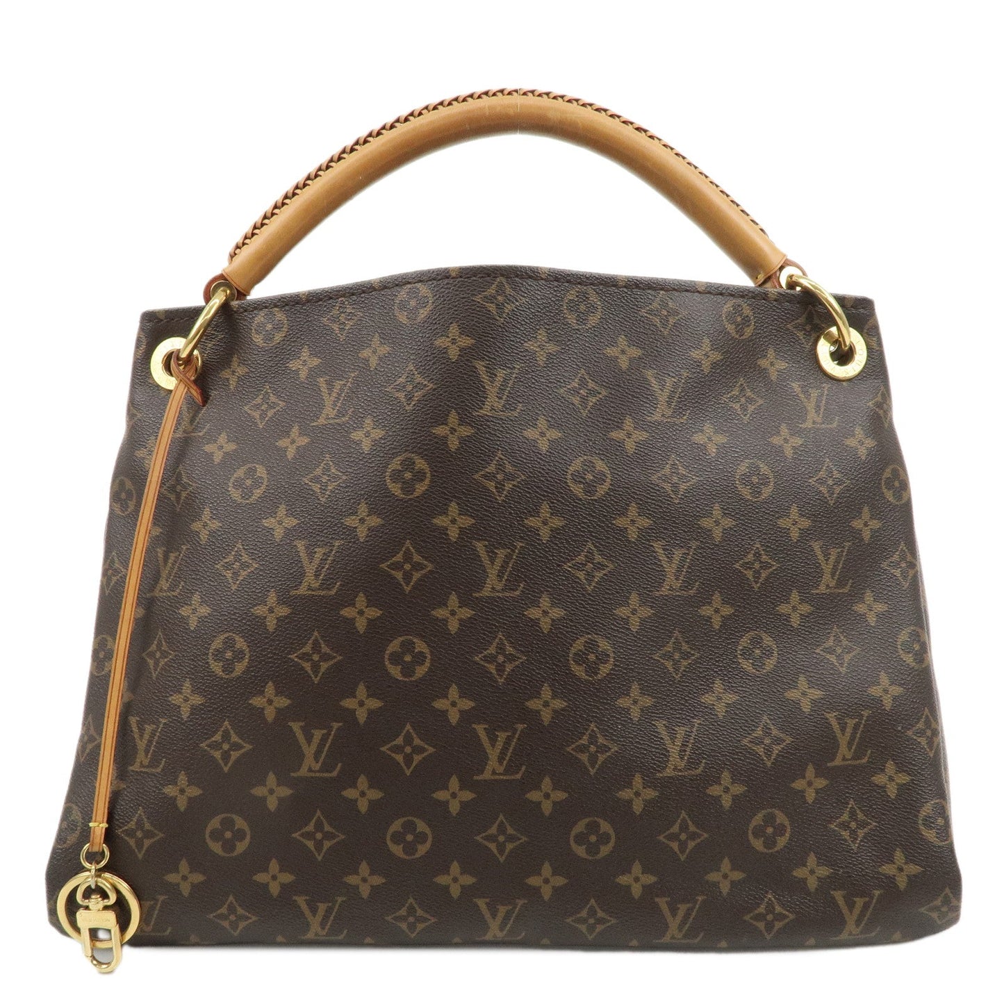 Louis Vuitton Monogram Artsy MM Shoulder Bag Brown M40249