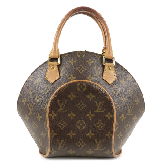 Louis Vuitton Monogram Ellipse MM Hand Bag Brown M51127