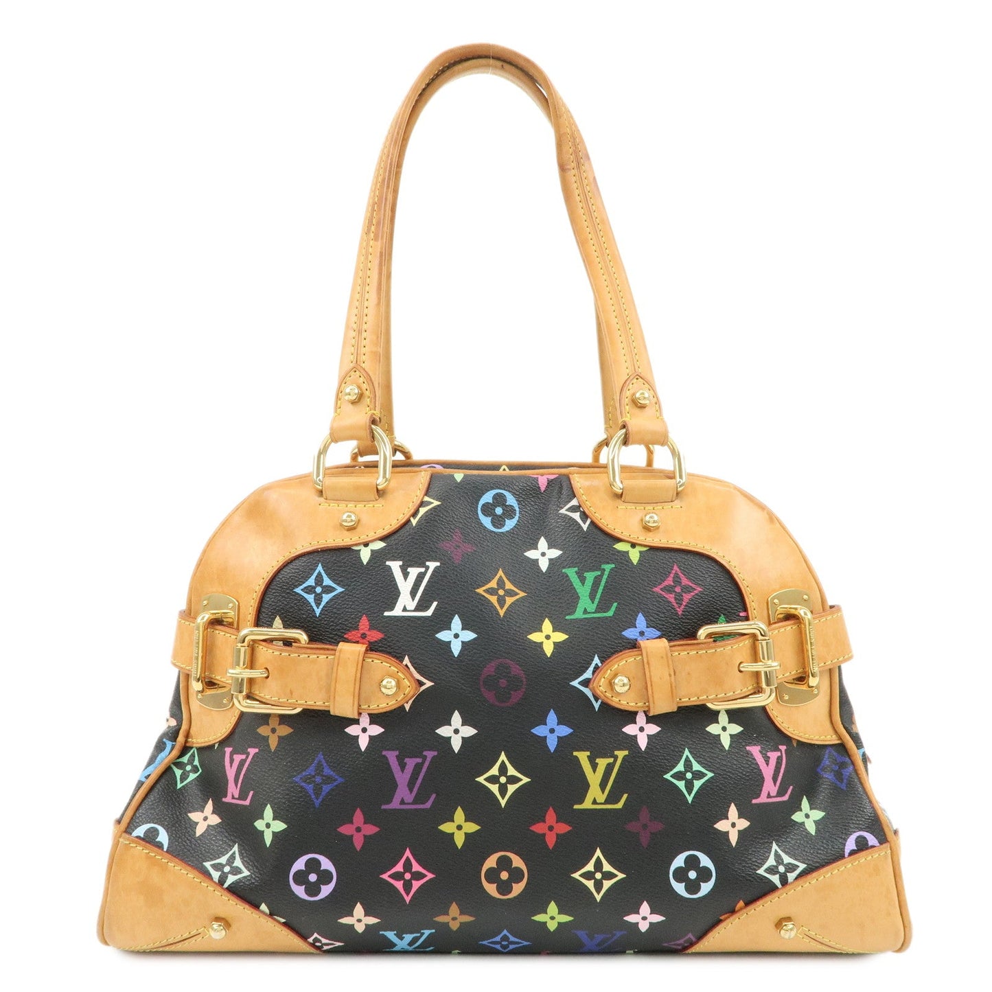 Louis Vuitton Monogram Multicolor Claudia Hand Bag M40194