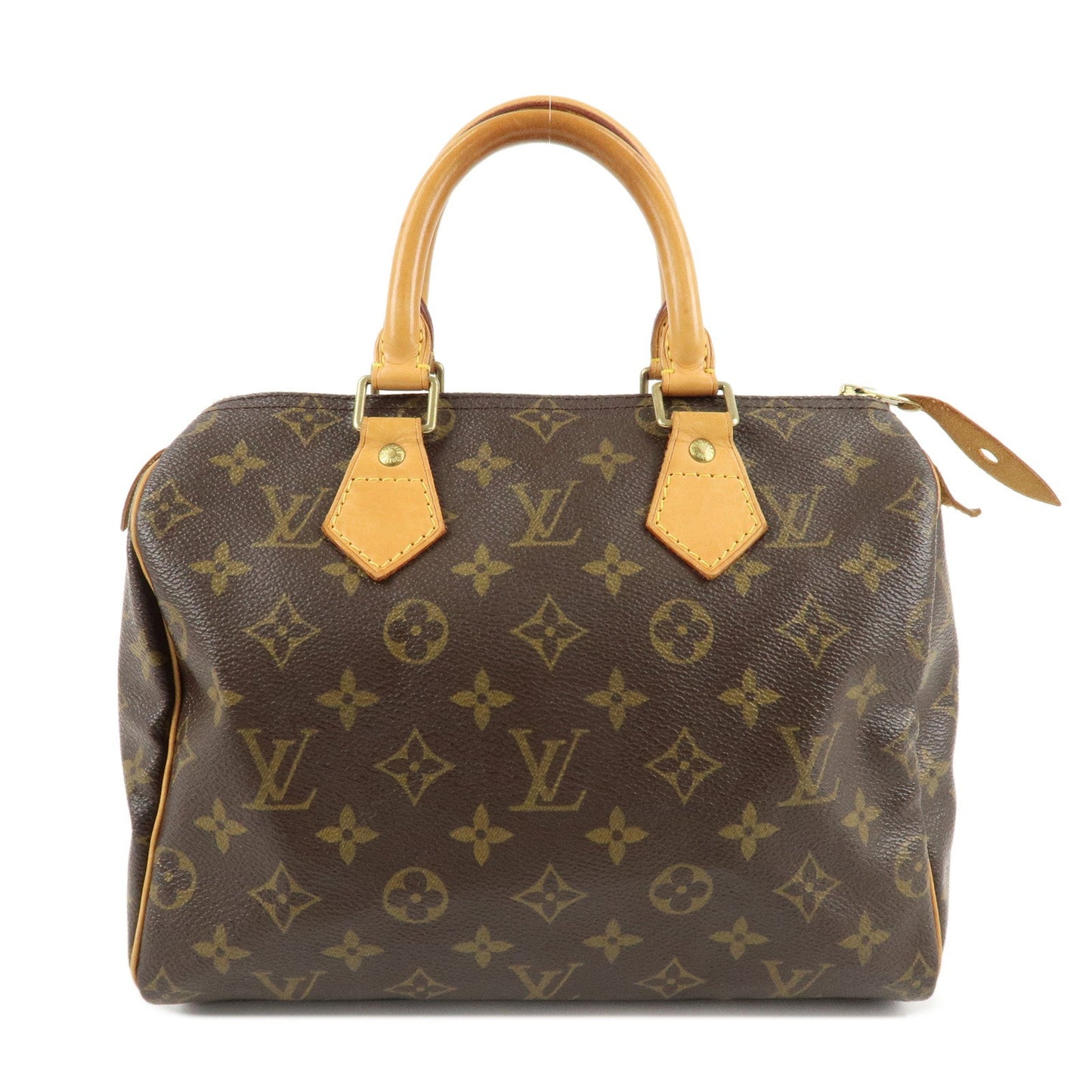 Louis Vuitton Monogram Speedy 25 Hand Bag Boston Bag M41528