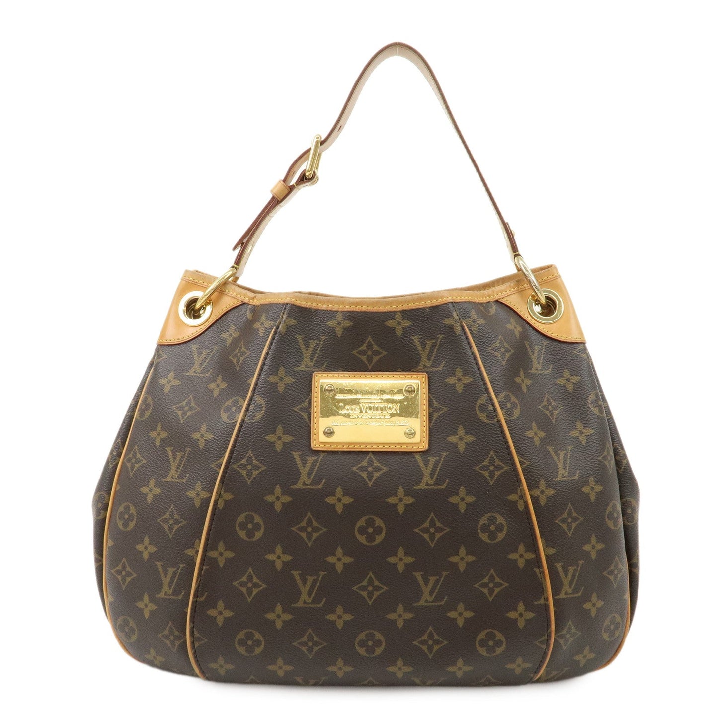 Louis Vuitton Monogram Galliera PM Shoulder Bag Brown M56382