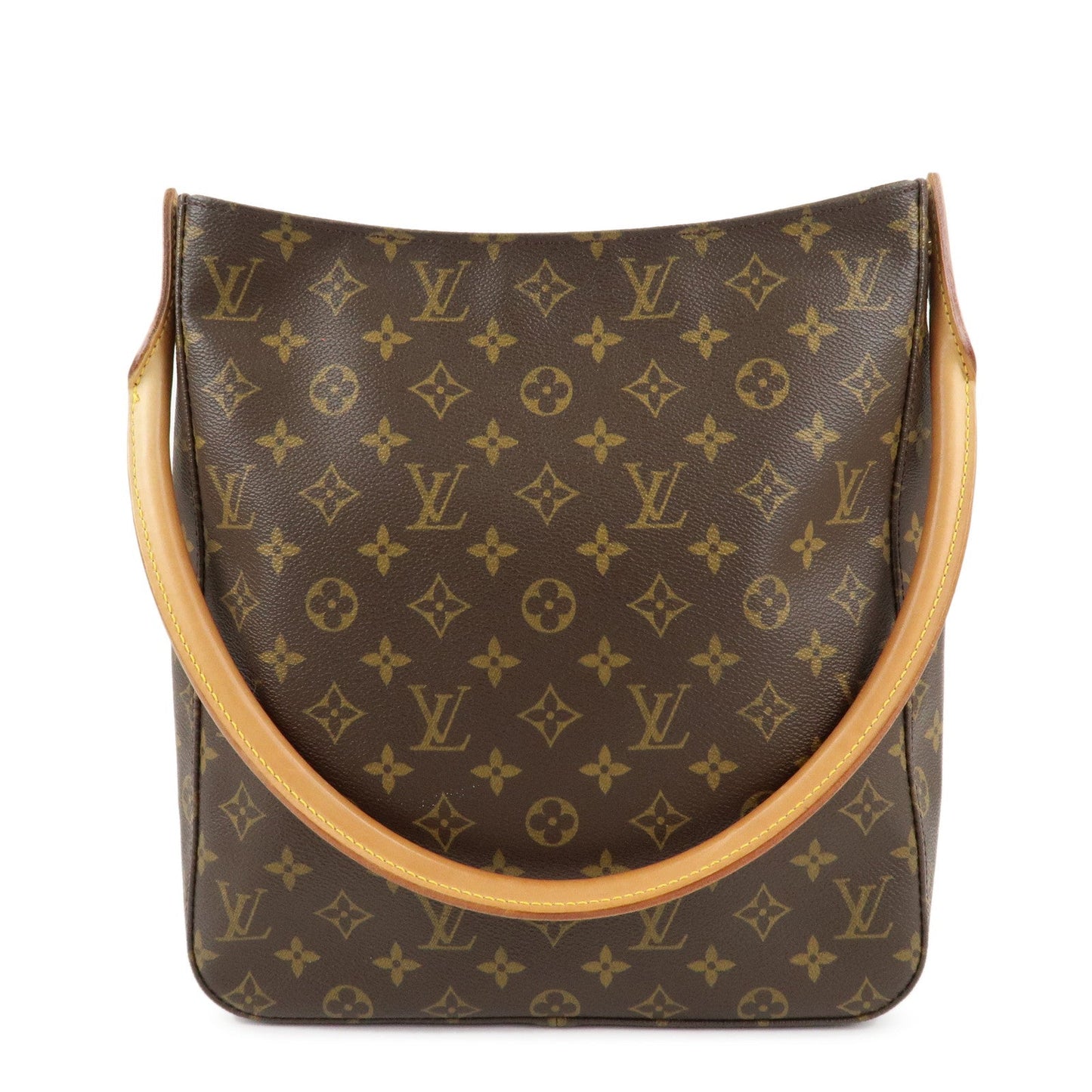 Louis Vuitton Monogram Looping GM Shoulder Bag Brown M51145