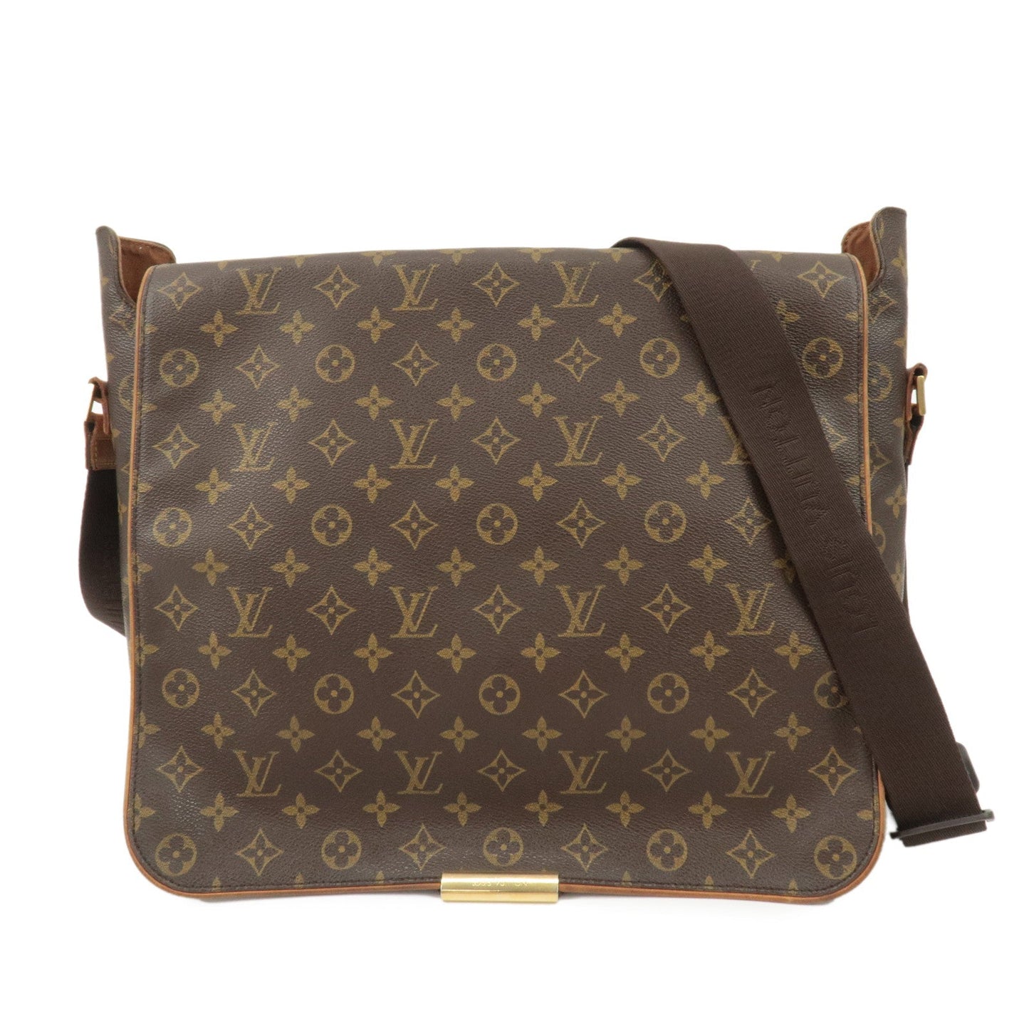 Louis Vuitton Monogram Abbesses Messenger Bag Brown M45257