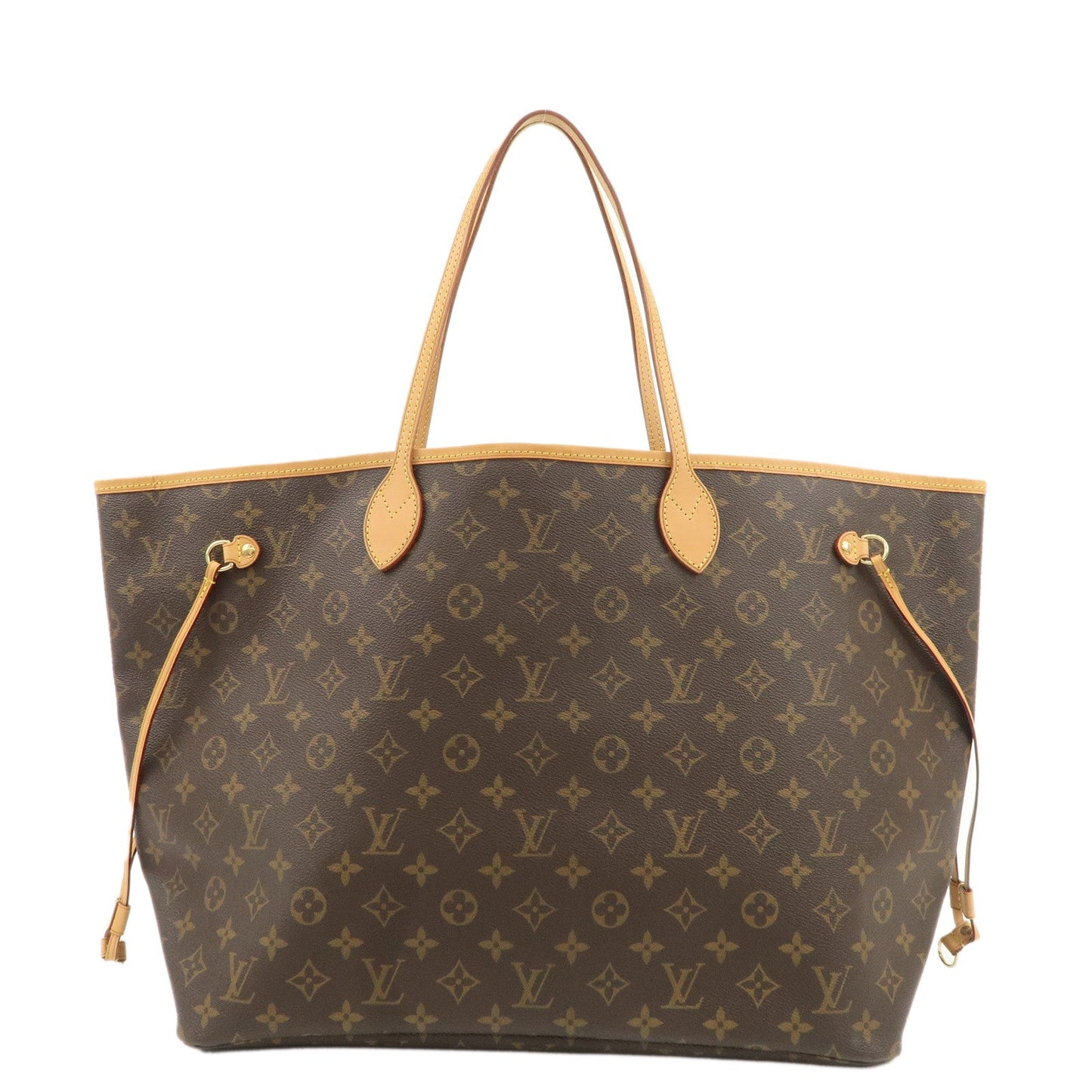 Louis Vuitton Monogram Neverfull GM Tote Bag Brown M40157