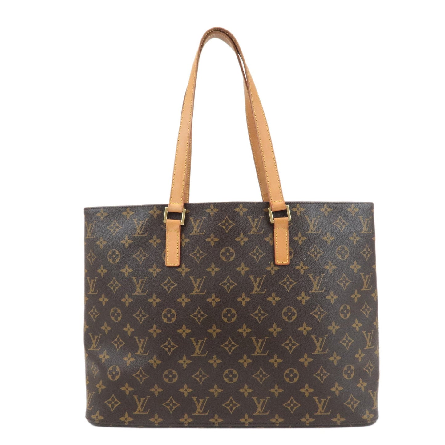 Louis Vuitton Monogram Luco Tote Bag Shoulder Bag Brown M51155