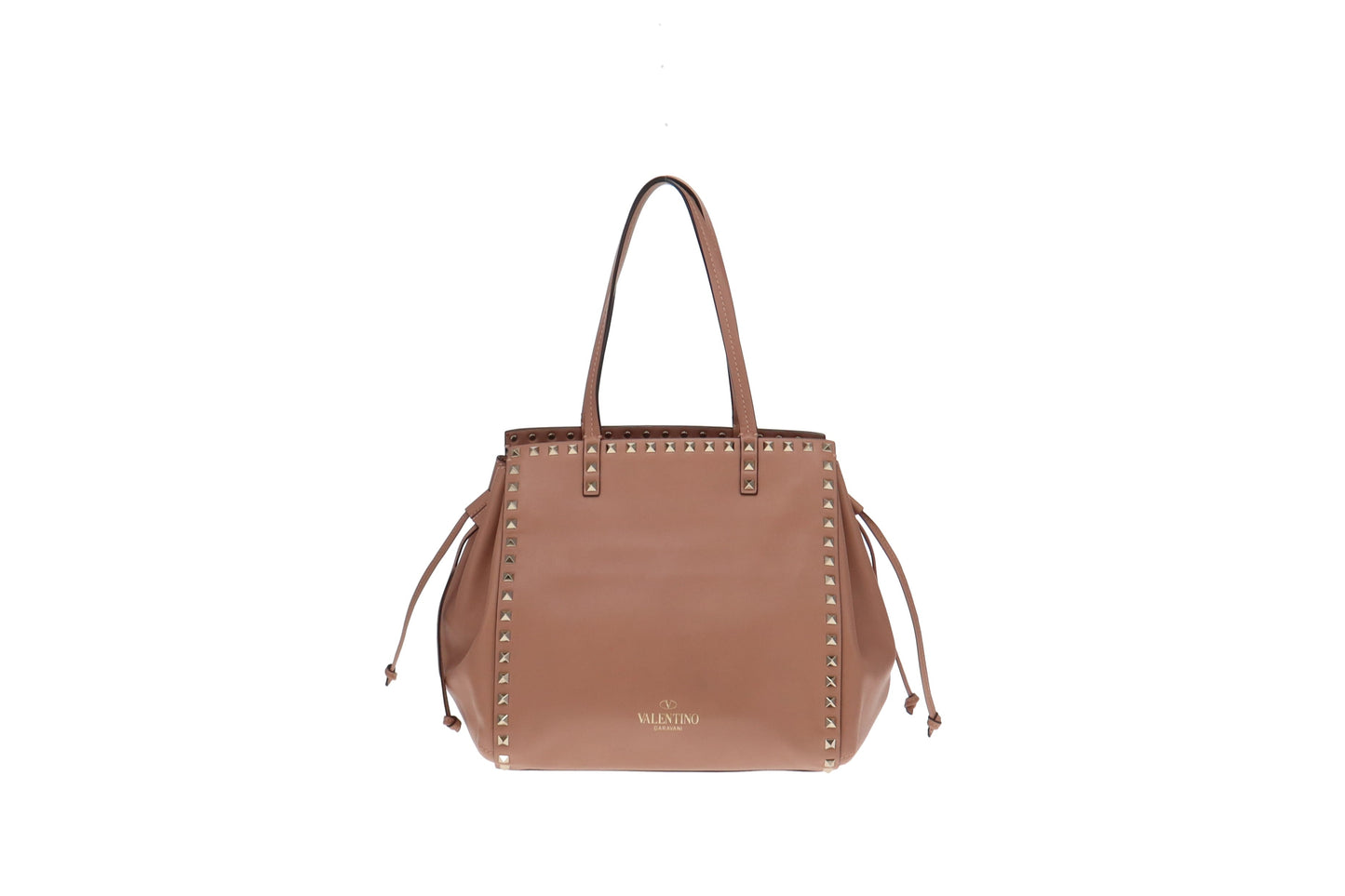 Valentino Dusty Pink Rockstud Tote Bag