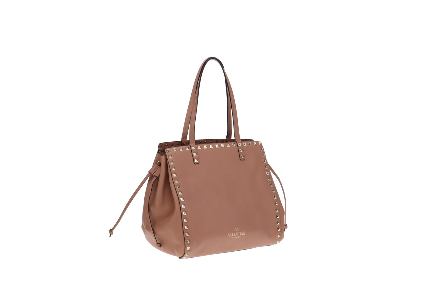 Valentino Dusty Pink Rockstud Tote Bag