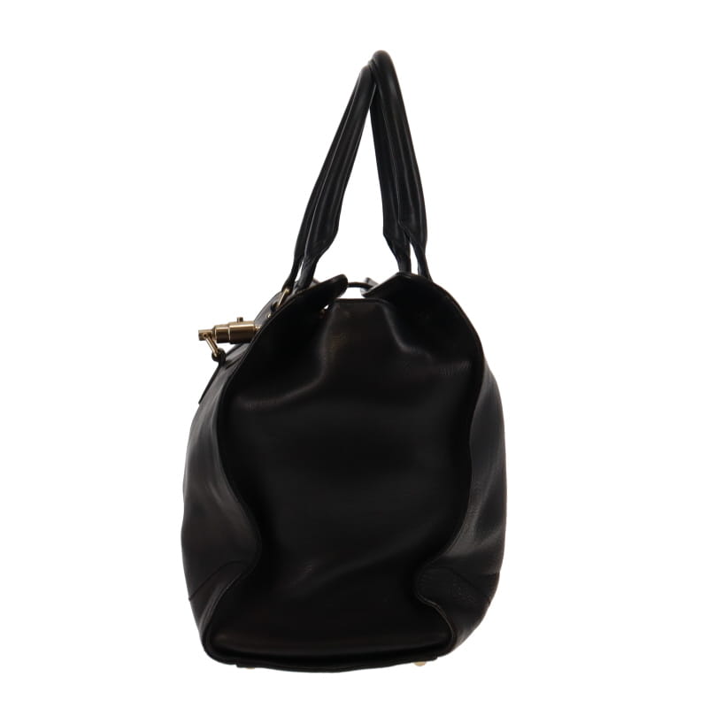 Gucci Vintage Soft Calf Jackie Tote Black