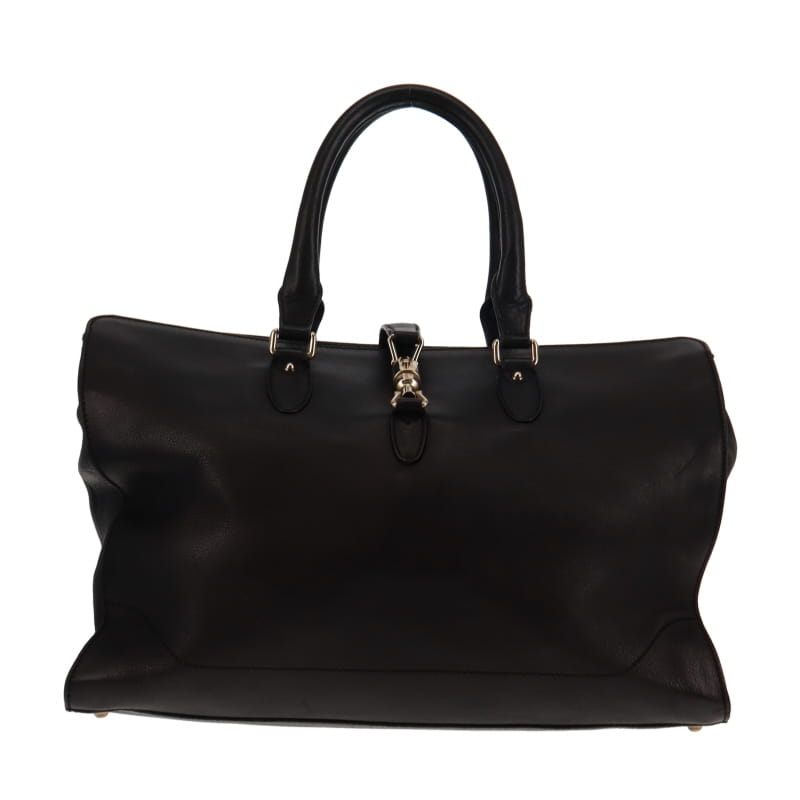 Gucci Vintage Soft Calf Jackie Tote Black