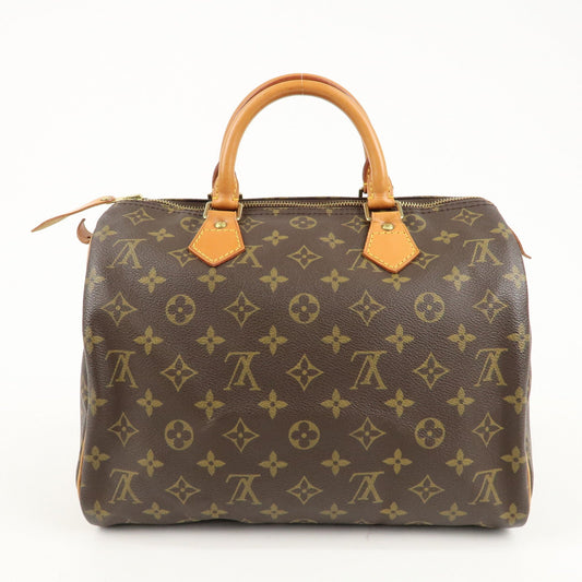 Louis Vuitton Monogram Speedy 30 Hand Bag Boston Bag M41526