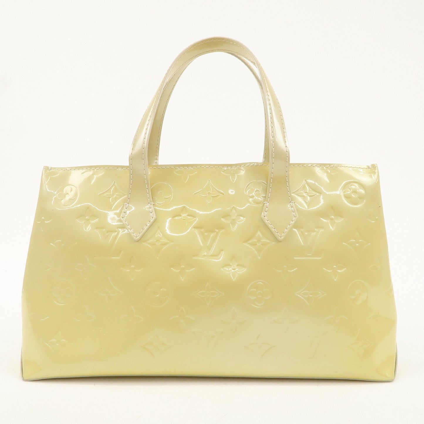 Louis Vuitton Monogram Vernis Wilshire PM Bag Broncorail M91452