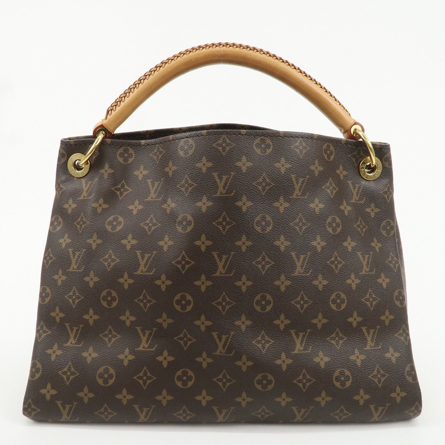 Louis Vuitton Monogram Artsy MM Shoulder Bag Brown M40249