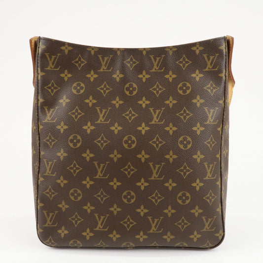 Louis Vuitton Monogram Looping GM Shoulder Bag Brown M51145