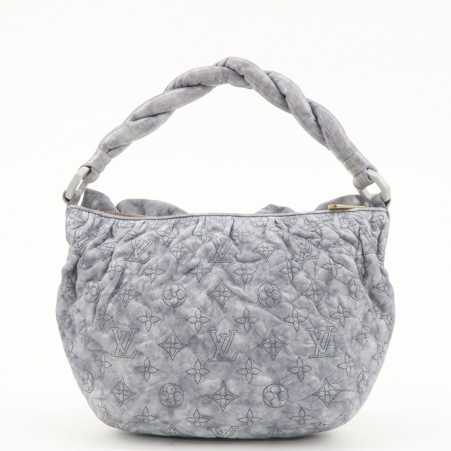 Louis Vuitton Monogram Olympe Nimbus PM Shoulder Bag M95475 Gray