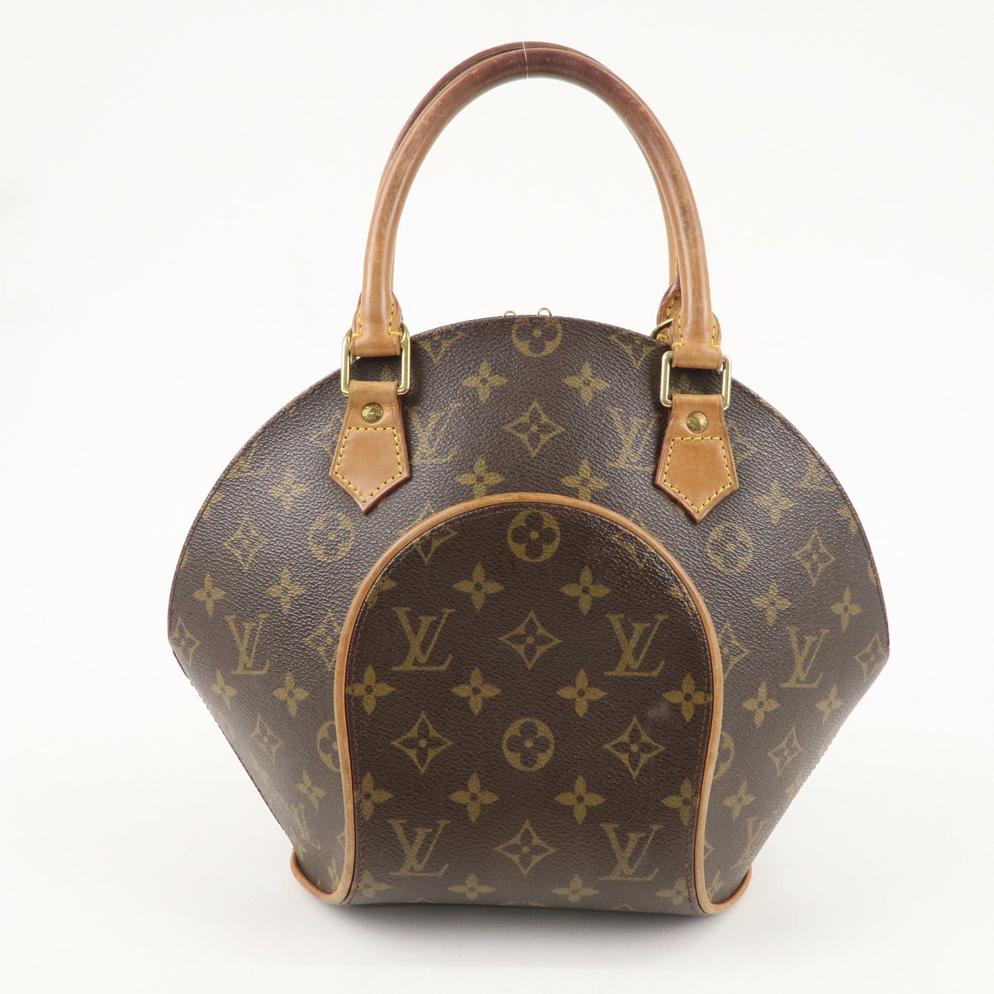 Louis Vuitton Monogram Ellipse MM Hand Bag Brown M51127