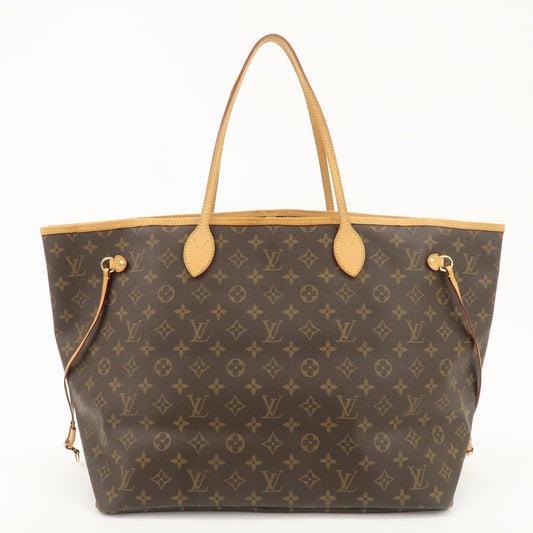 Louis Vuitton Monogram Neverfull GM Tote Bag Brown M40157