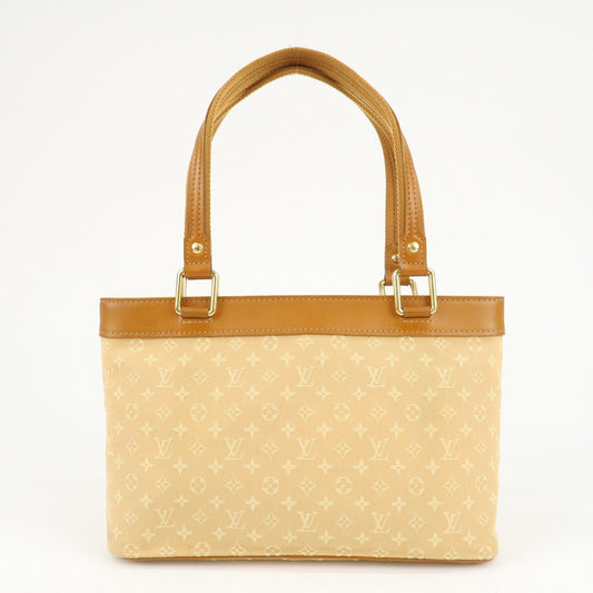 Louis Vuitton Monogram Mini Lucille PM Hand Bag Beige M92684