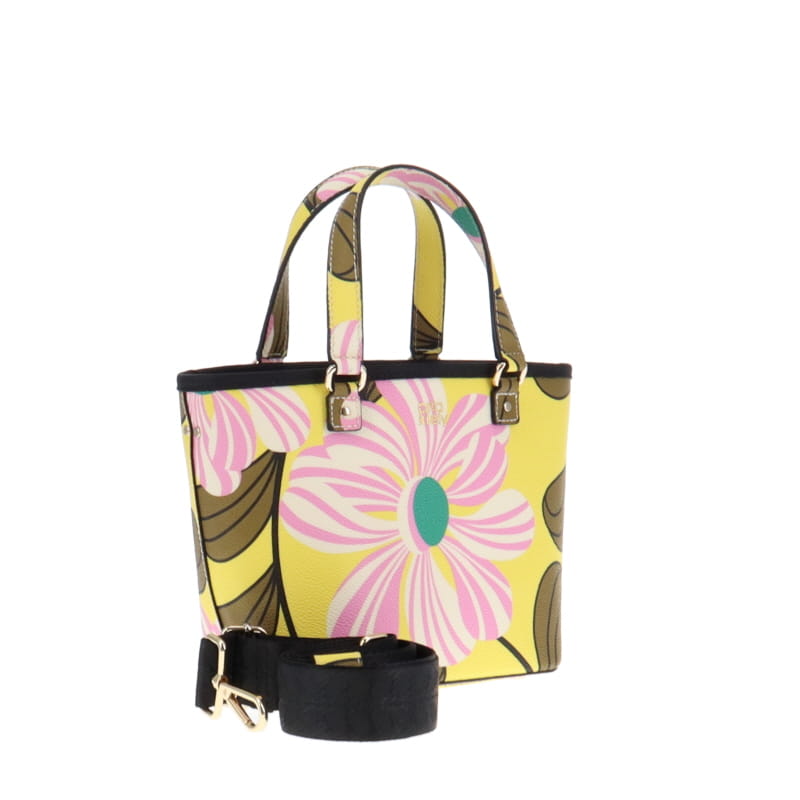 Orla Kiely Less Is More Lemon Small Bag