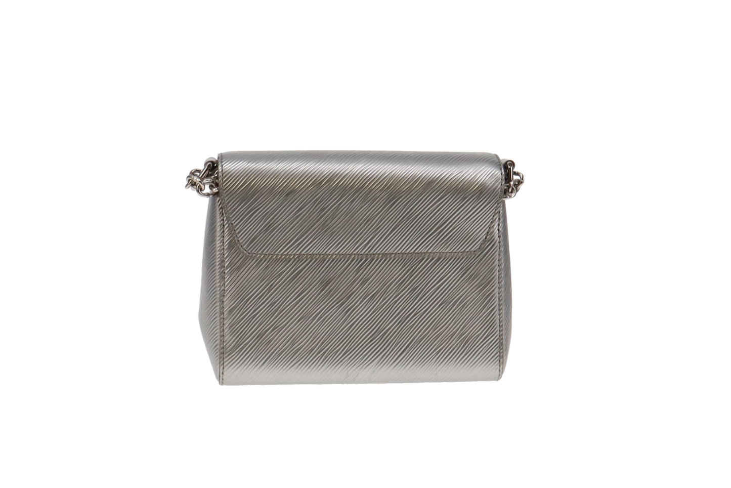 Louis Vuitton Metallic Silver Epi Leather Twist PM SR4145