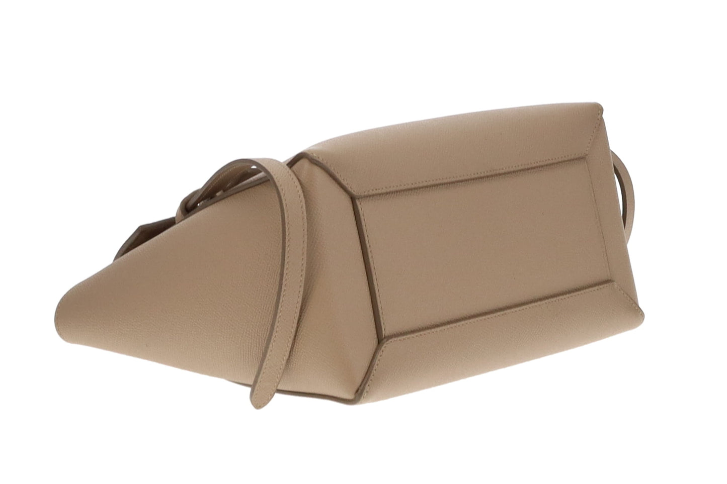 Celine Light Taupe Grained Calfskin Micro Belt Bag 2019