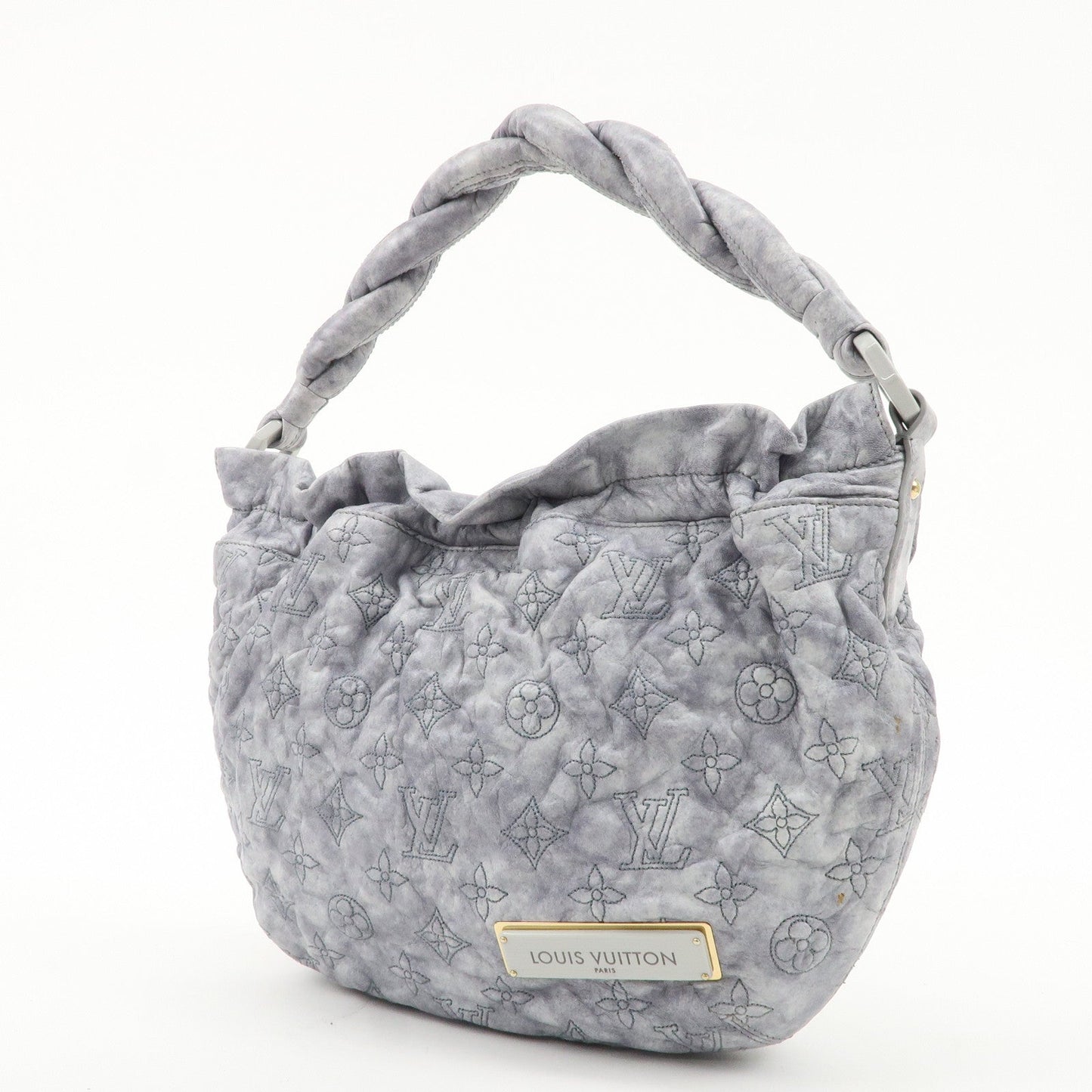 Louis Vuitton Monogram Olympe Nimbus PM Shoulder Bag M95475 Gray