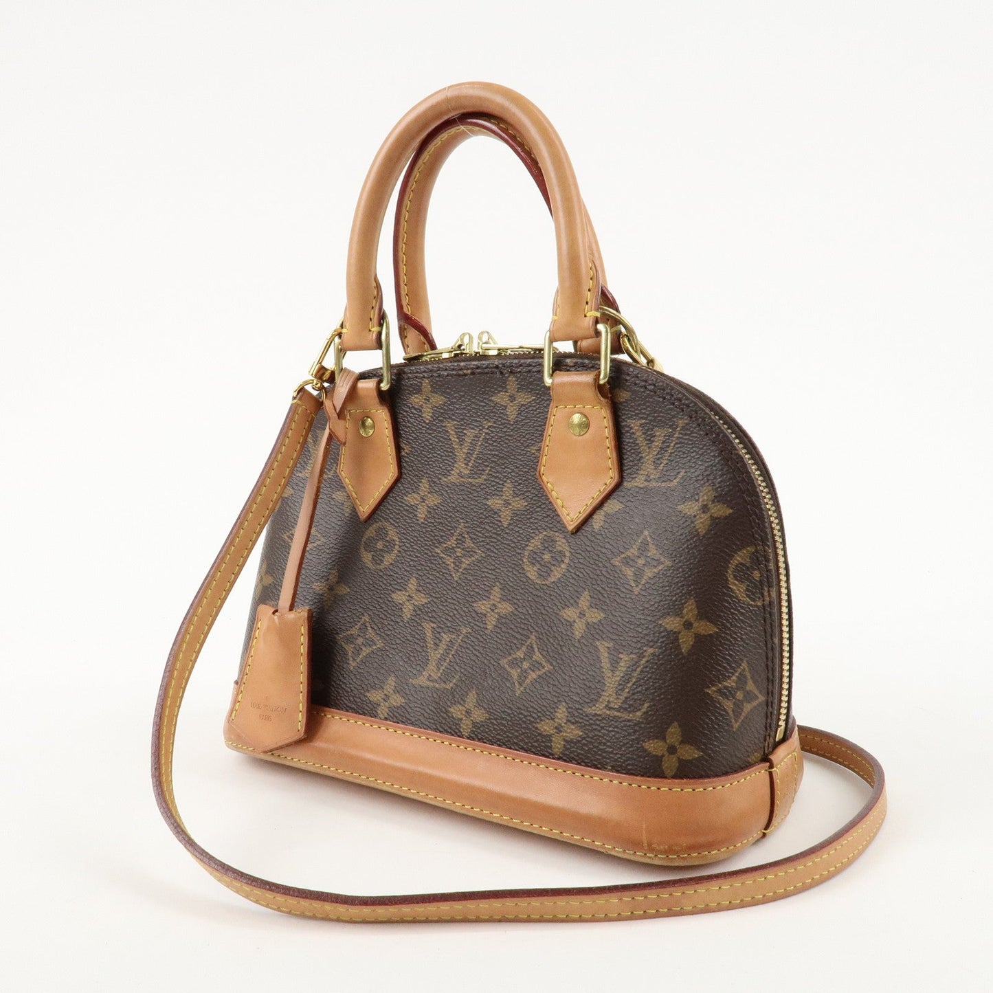 Louis Vuitton Monogram Alma BB 2Way Hand Bag Shoulder Bag M53152