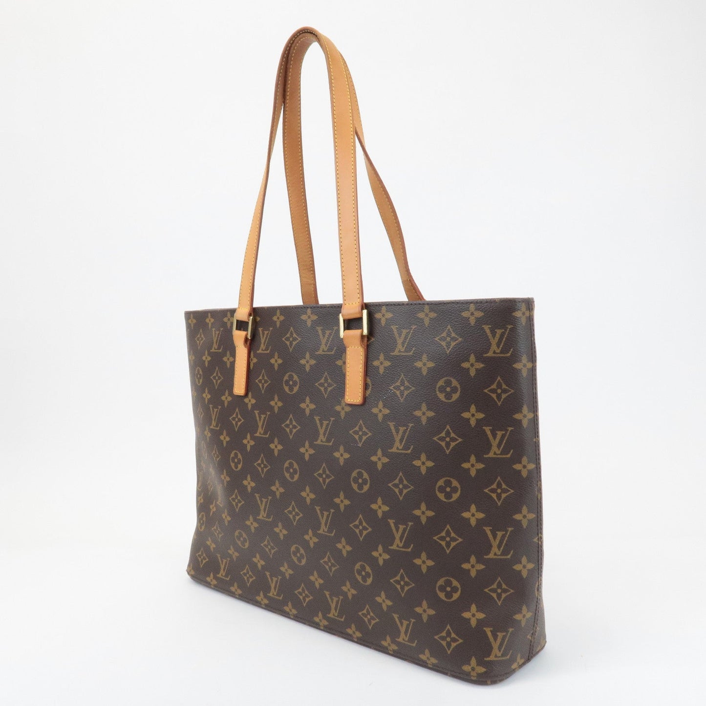 Louis Vuitton Monogram Luco Tote Bag Shoulder Bag Brown M51155