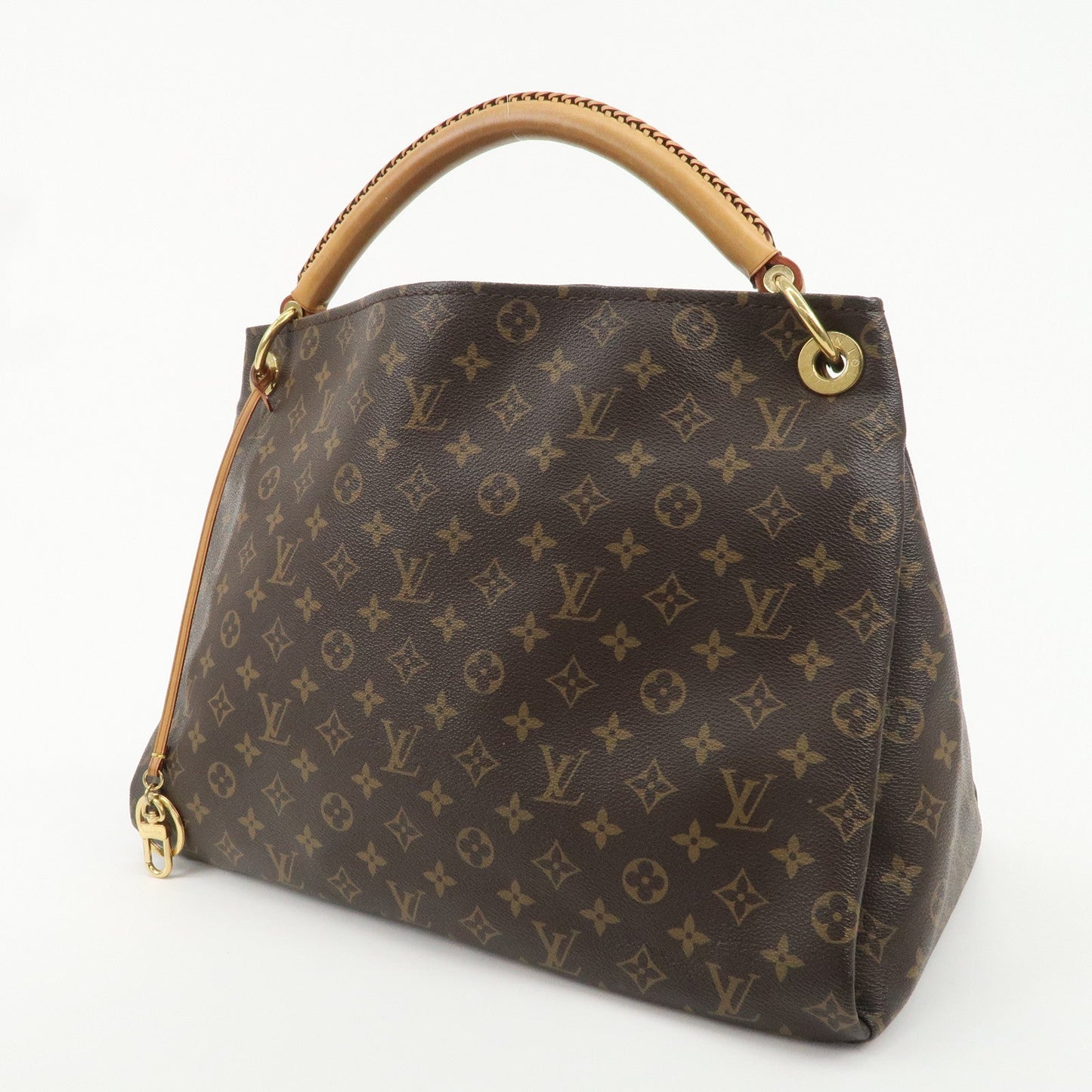 Louis Vuitton Monogram Artsy MM Shoulder Bag Brown M40249