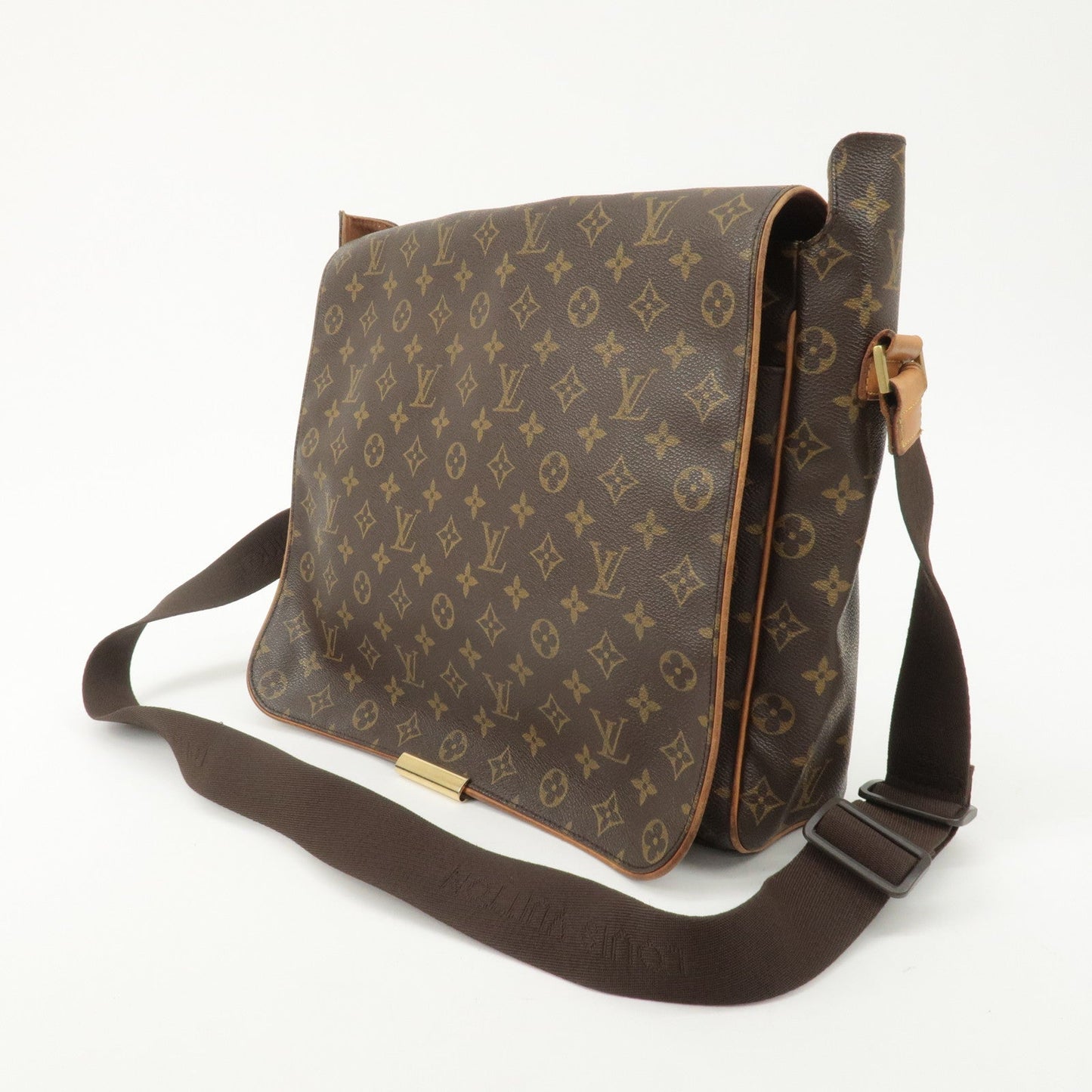 Louis Vuitton Monogram Abbesses Messenger Bag Brown M45257