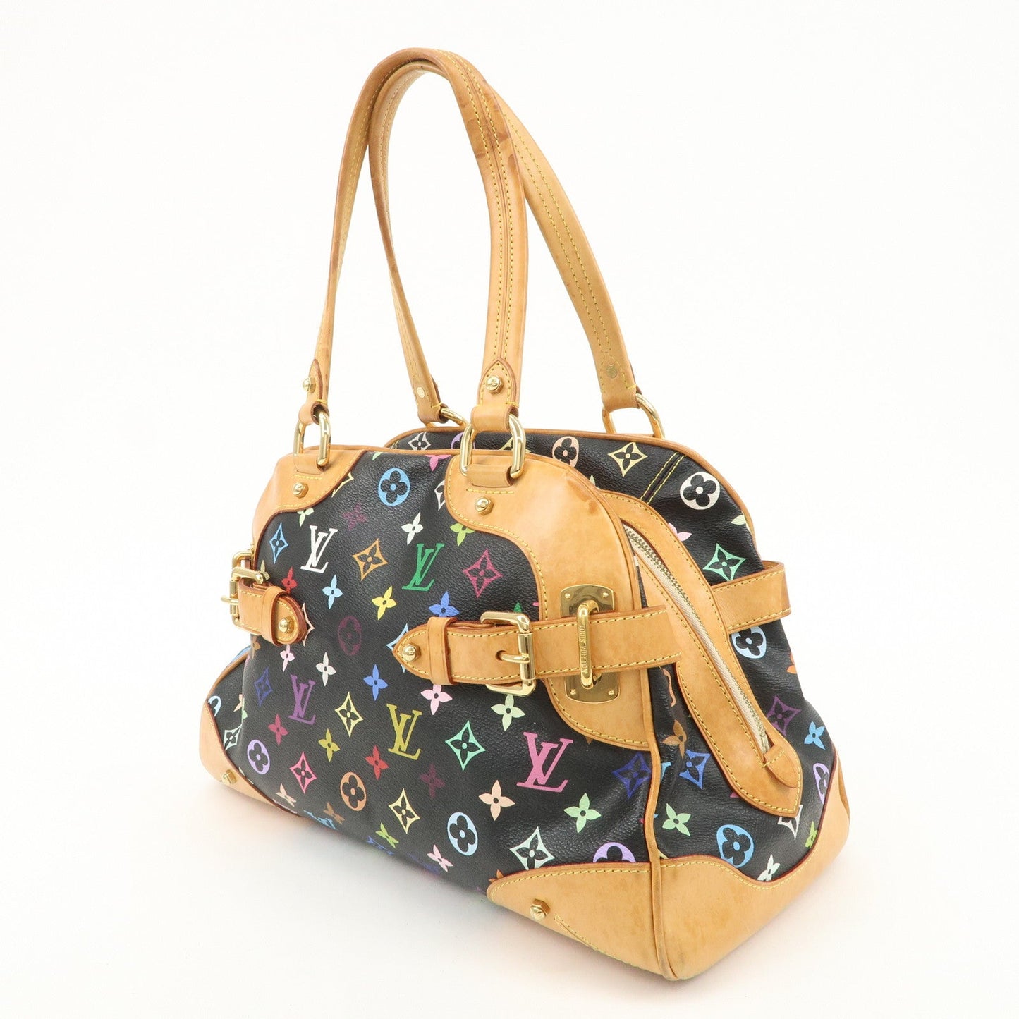 Louis Vuitton Monogram Multicolor Claudia Hand Bag M40194