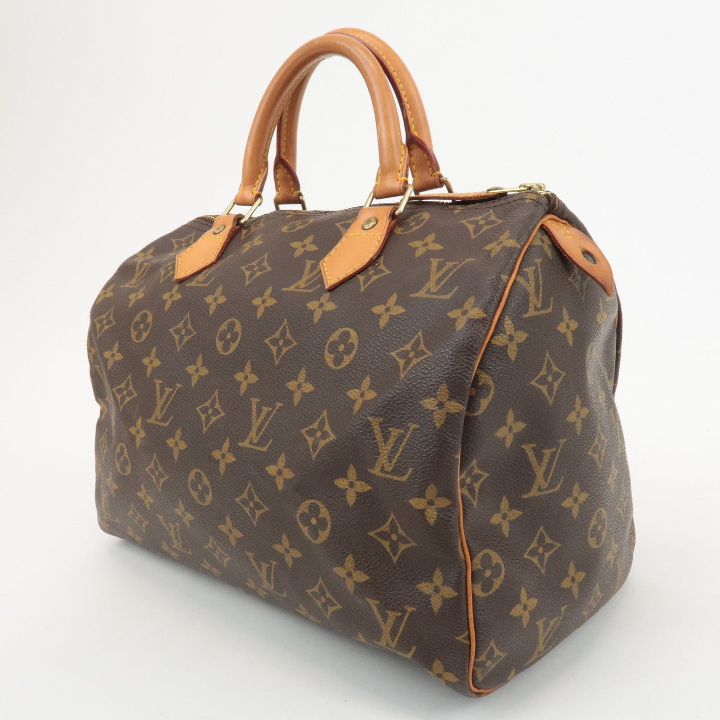 Louis Vuitton Monogram Speedy 30 Hand Bag Boston Bag M41108