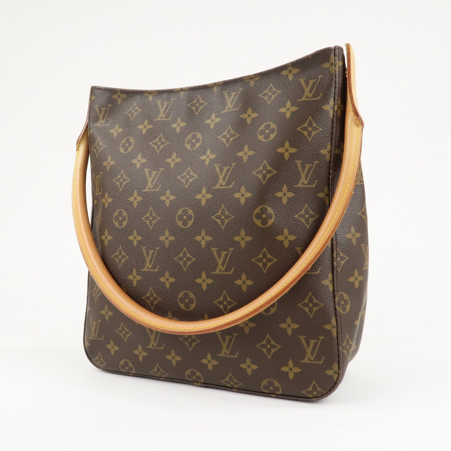 Louis Vuitton Monogram Looping GM Shoulder Bag Brown M51145