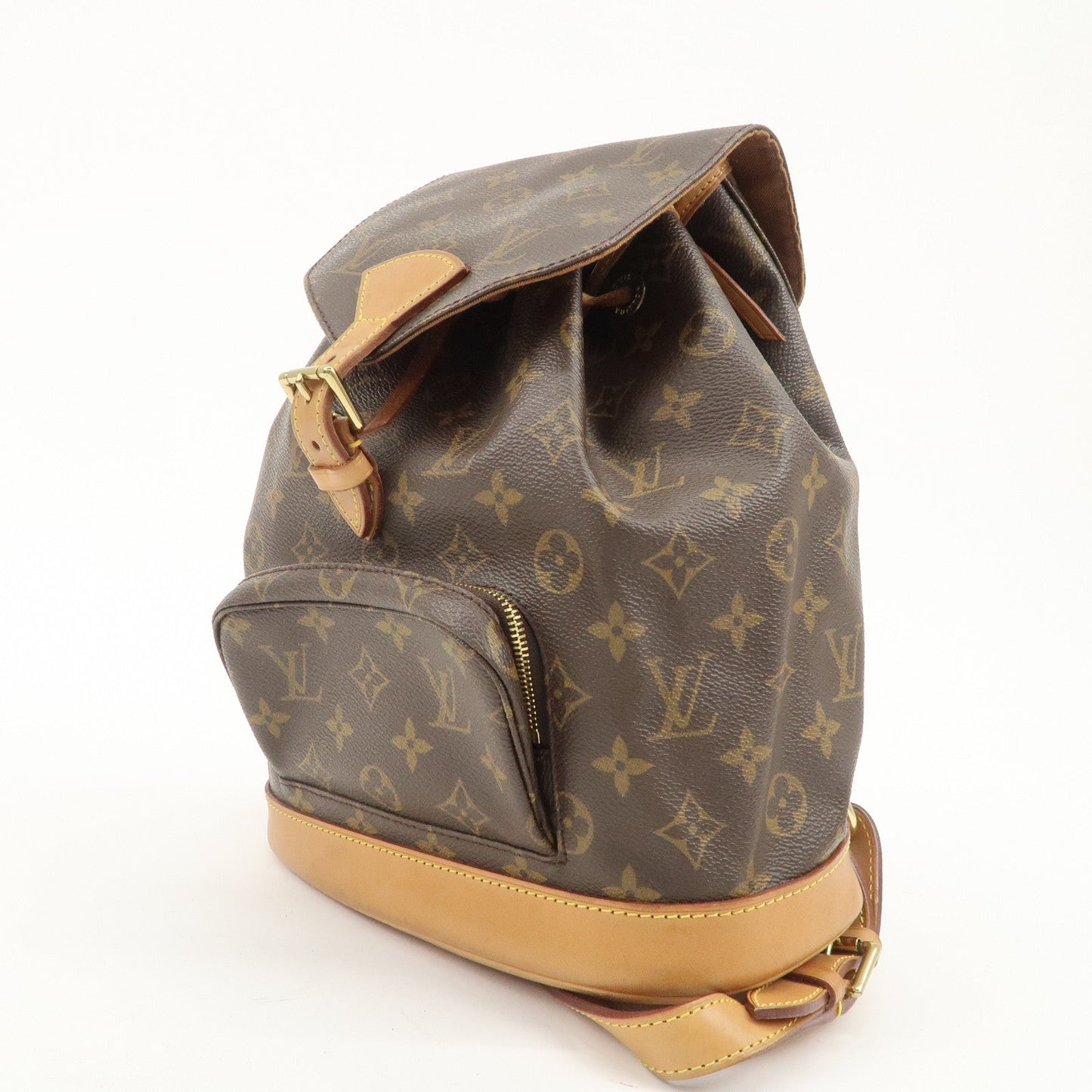 Louis Vuitton Monogram Montsouris MM Back Pack Bag M51136