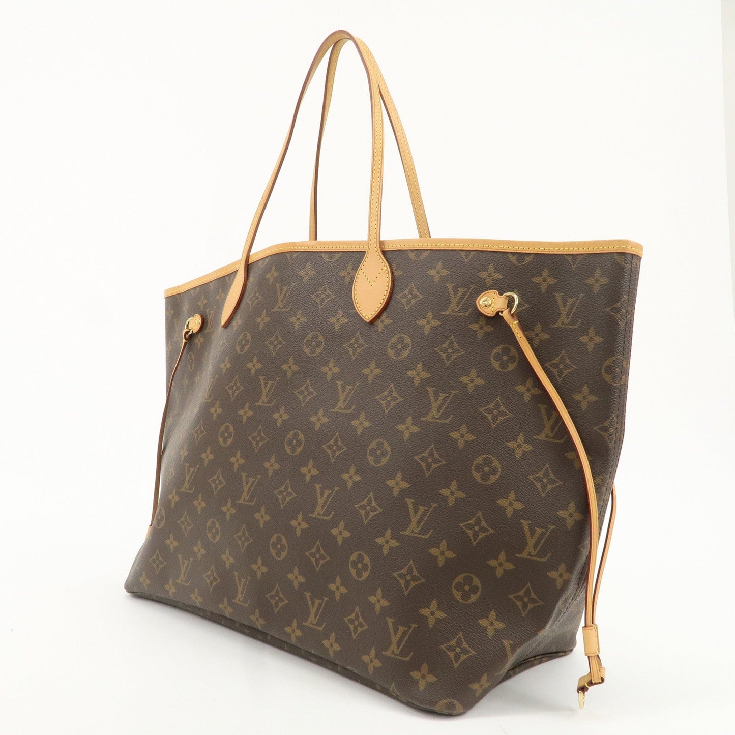 Louis Vuitton Monogram Neverfull GM Tote Bag Brown M40157