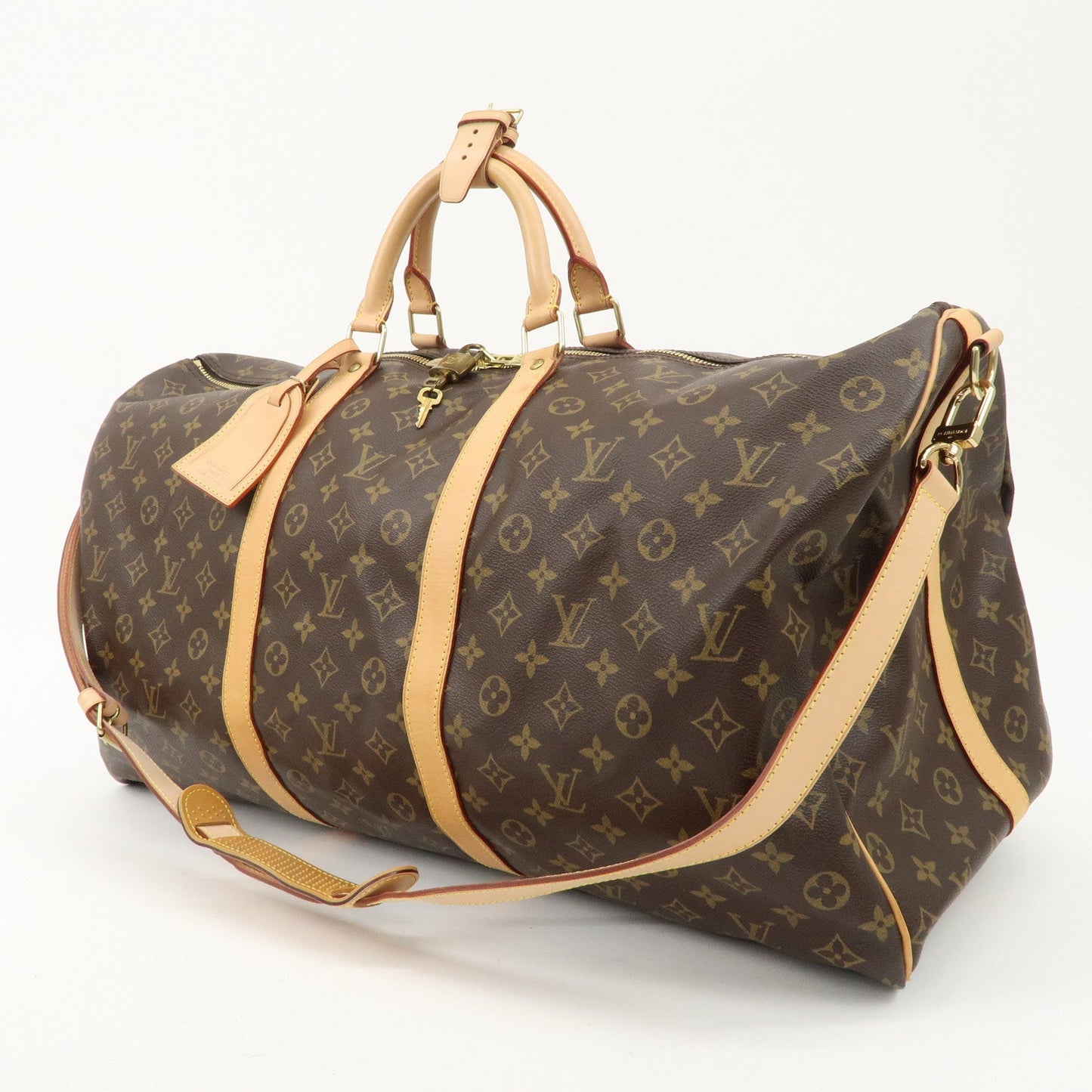 Louis Vuitton Monogram Keep All Bandouliere 60 Bag M41412