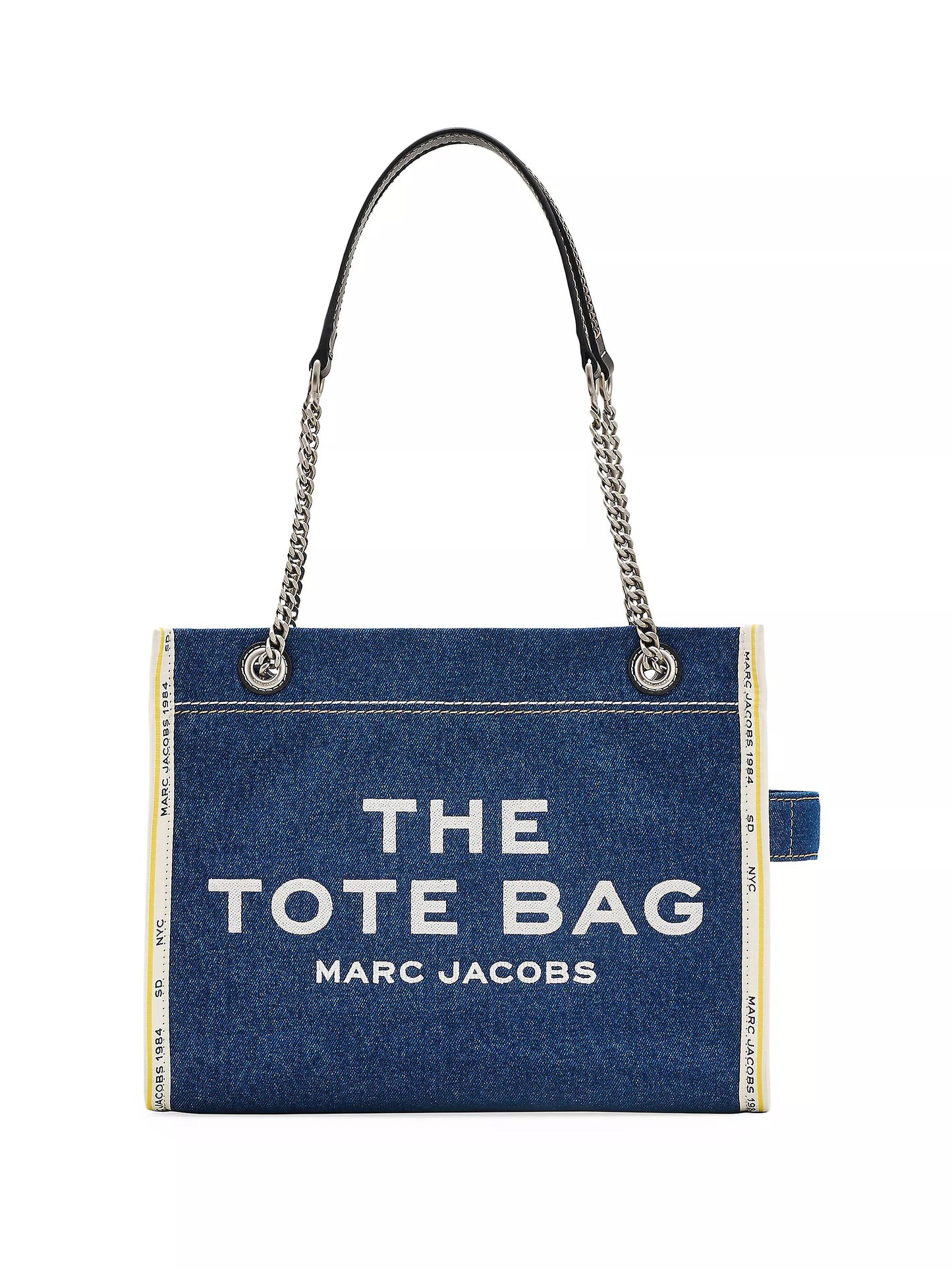 Marc Jacobs  The Denim Chain Small Tote Bag