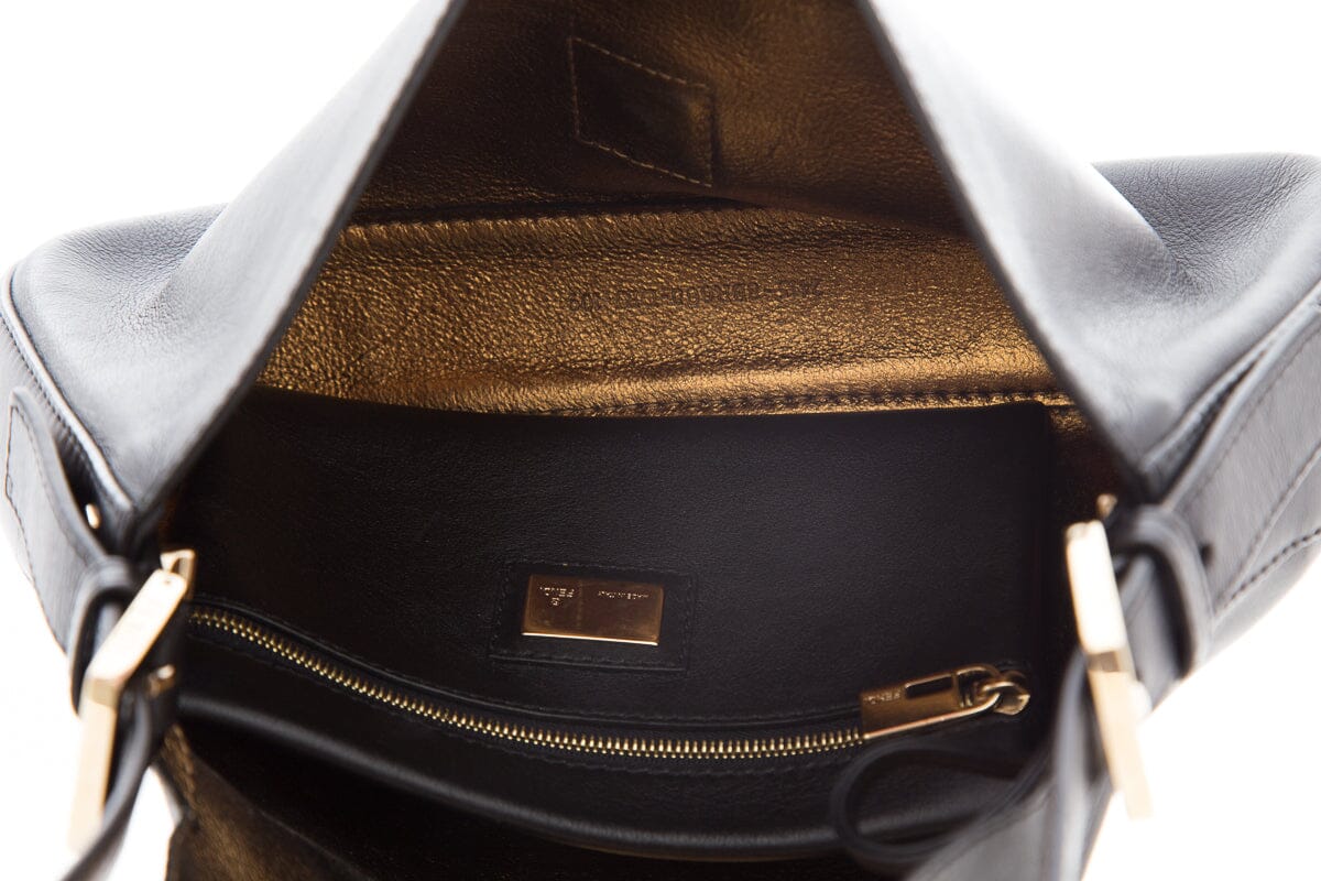 Fendi Black Baguette Handbag