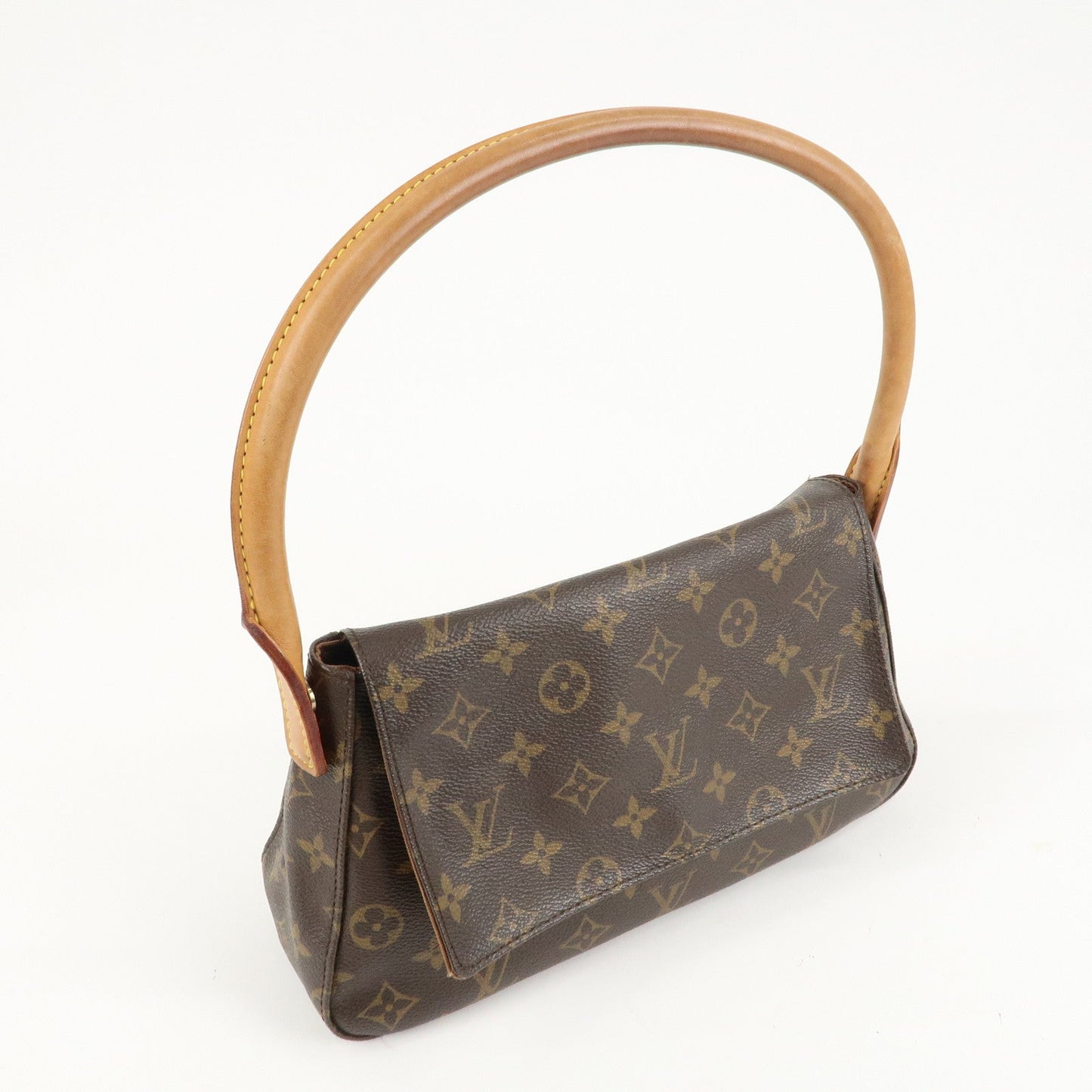 Louis Vuitton Monogram Mini Looping Shoulder Bag Hand Bag M51147