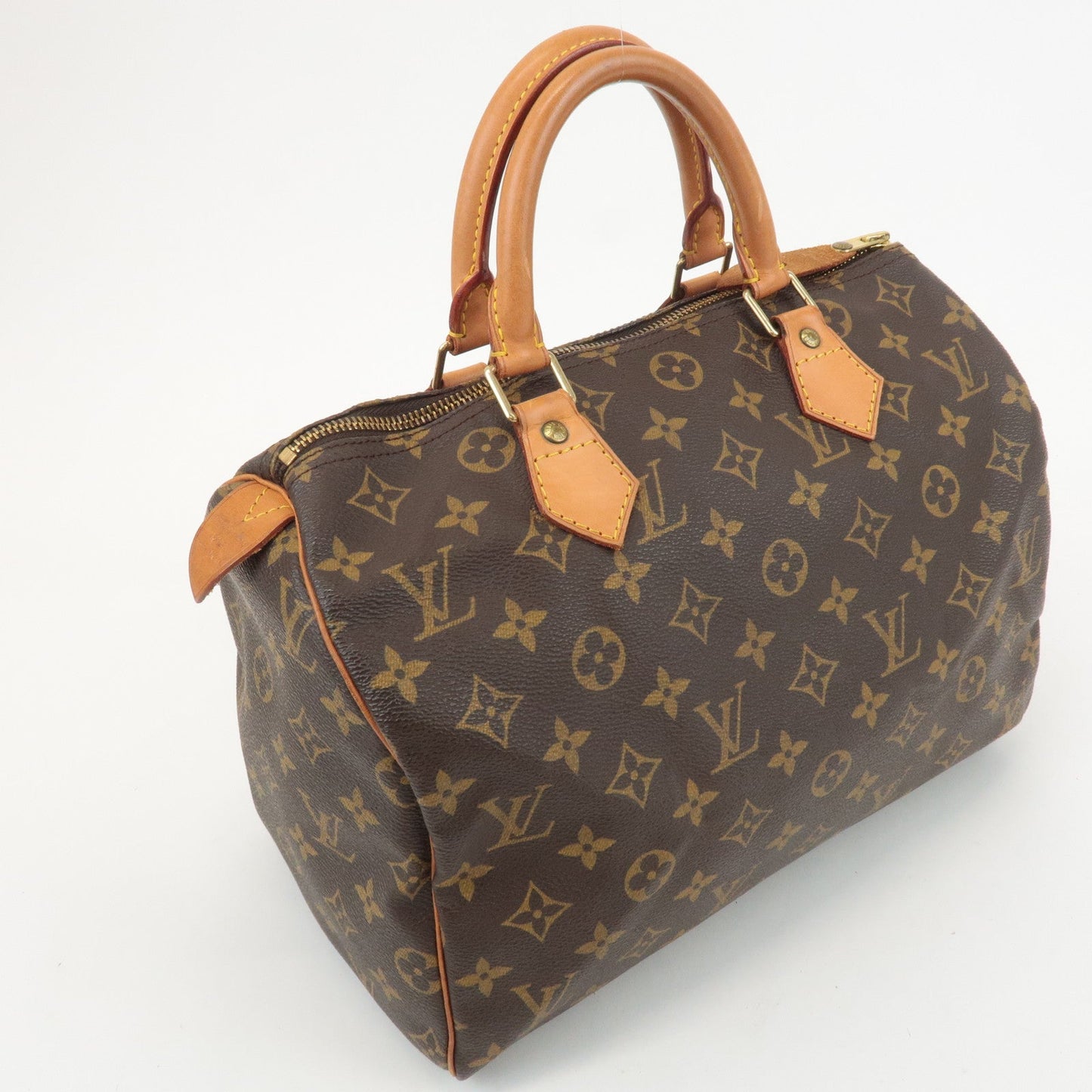 Louis Vuitton Monogram Speedy 30 Hand Bag Boston Bag M41108