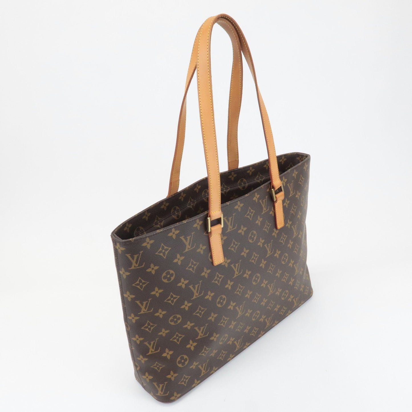 Louis Vuitton Monogram Luco Tote Bag Shoulder Bag Brown M51155