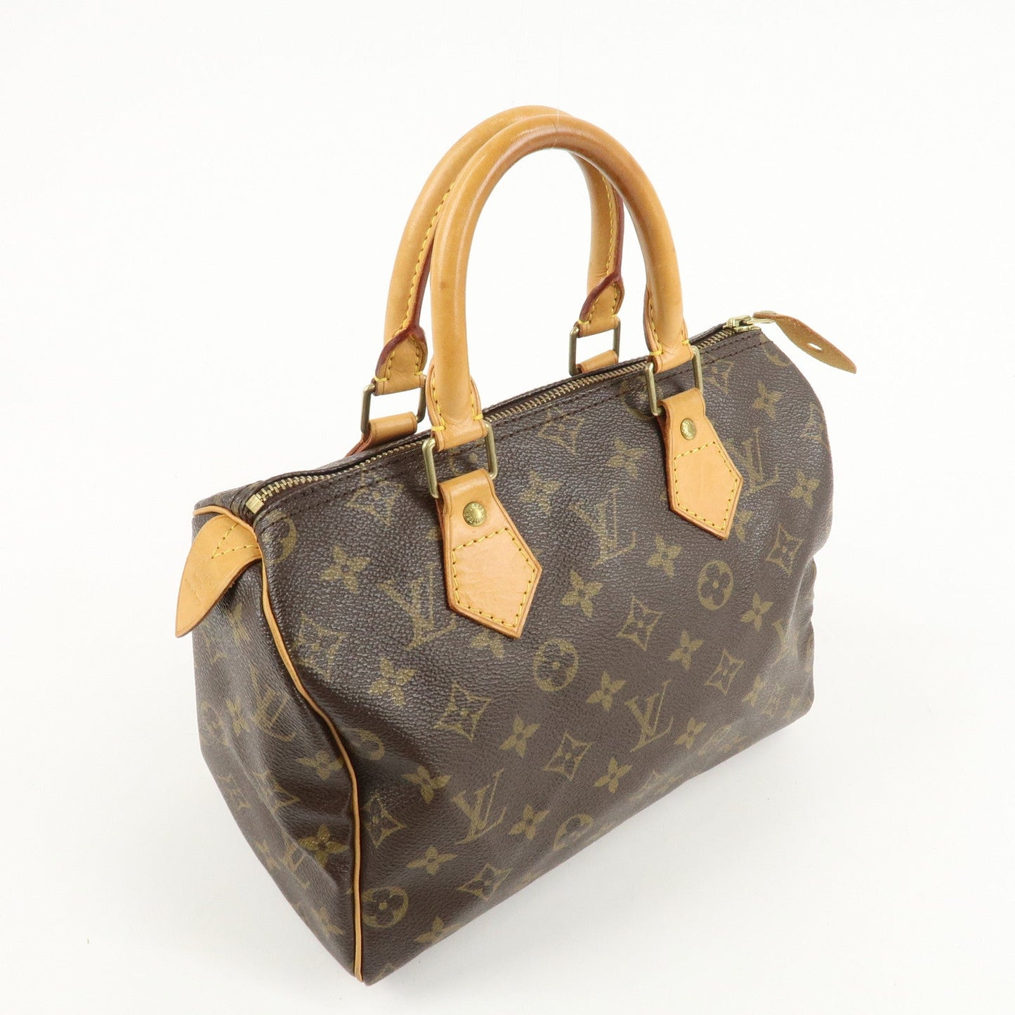 Louis Vuitton Monogram Speedy 25 Hand Bag Boston Bag M41528