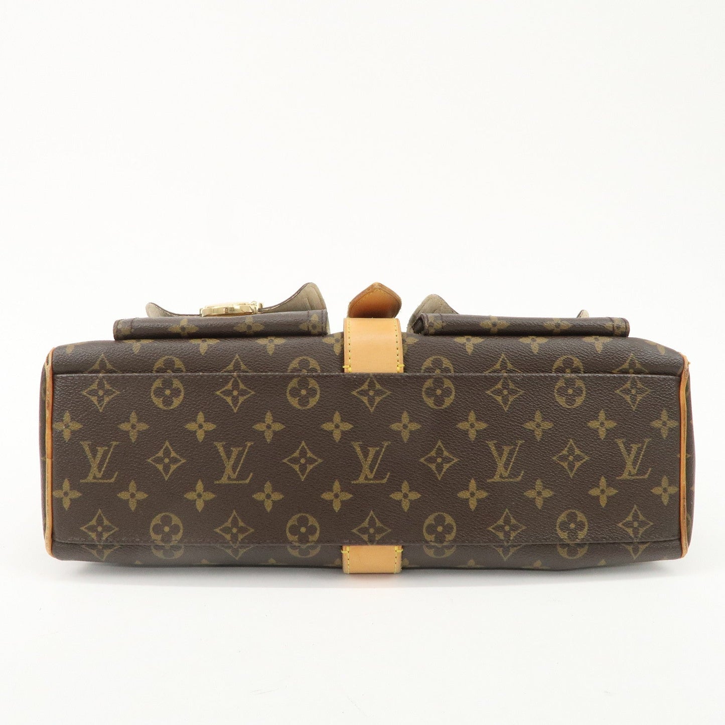 Louis Vuitton Monogram Manhattan GM Hand Bag Boston Bag M40025