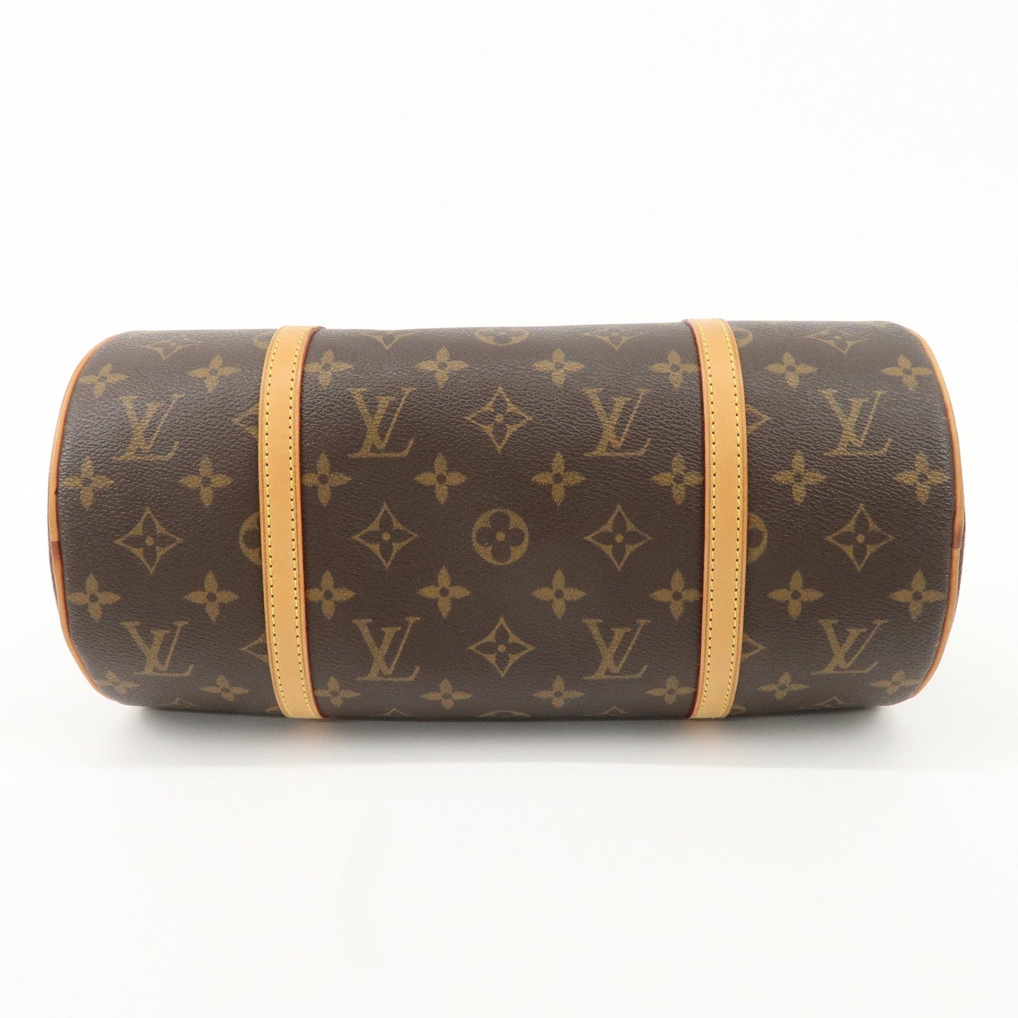 Louis Vuitton Monogram Papillon 30 Hand Bag Brown M51385