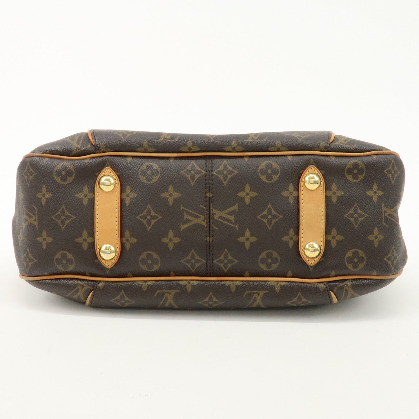 Louis Vuitton Monogram Galliera PM Shoulder Bag Brown M56382