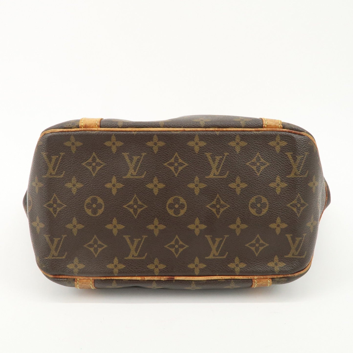 Louis Vuitton Monogram Sac Shopping Shoulder Bag Brown M51108